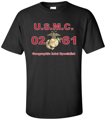 United States Marine Corps MOS 0261Geographic IntelSpecialist Apparel