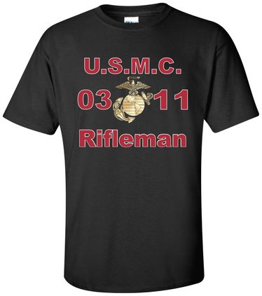 United States Marine Corps MOS 0311Rifleman Apparel