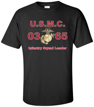 United States Marine Corps MOS 0365 Infantry Squad Leader Apparel