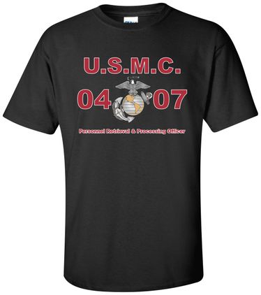 United States Marine Corps MOS 0407 Personnel Retrieval & Processing Officer Apparel