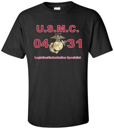 United States Marine Corps MOS 0431 Logistics/EmbarkationSpecialist Apparel