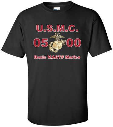 United States Marine Corps MOS 0500 BasicMAGTFMarine Apparel