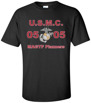 United States Marine Corps MOS 0505 MAGTF Planners  Apparel