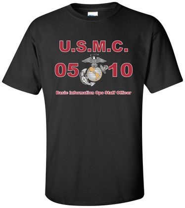 United States Marine Corps MOS 0510 Basic Information Ops Staff Officer Apparel