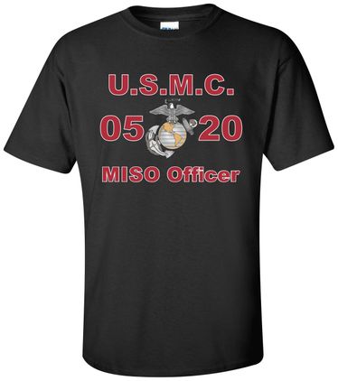 United States Marine Corps MOS 0520MISO Officer Apparel