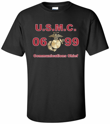 United States Marine Corps MOS 0699 Communications Chief Apparel