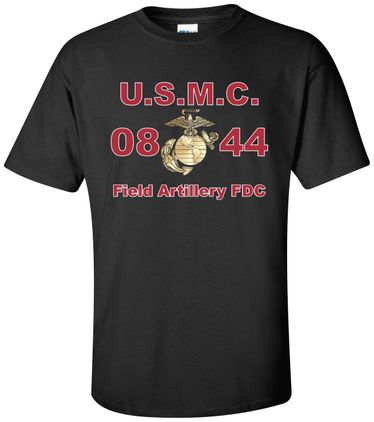 United States Marine Corps MOS 0844 Field ArtilleryFDC  Apparel