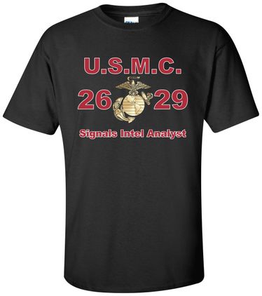 United States Marine Corps MOS 2629 SignalsIntel Analyst Apparel