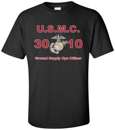 United States Marine Corps MOS 3010 Ground Supply Ops Officer Apparel
