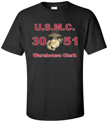 United States Marine Corps MOS 3051WarehouseClerk Apparel