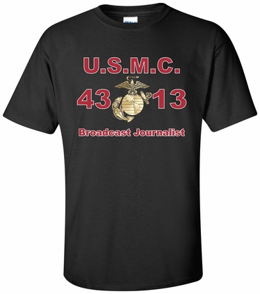 United States Marine Corps MOS 4313 BroadcastJournalist Apparel