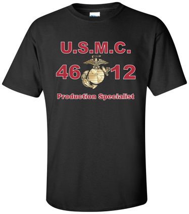 United States Marine Corps MOS 4612Production Specialist Apparel