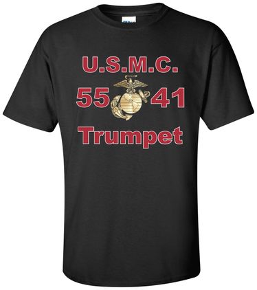United States Marine Corps MOS 5541Trumpet Apparel