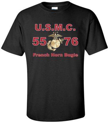United States Marine Corps MOS 5576French hornBugle Apparel