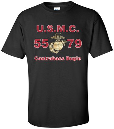 United States Marine Corps MOS 5579ContrabassBugle Apparel