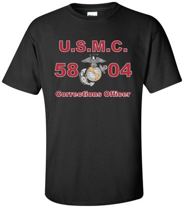 United States Marine Corps MOS 5804 Corrections Officer Apparel