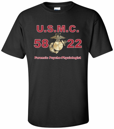 United States Marine Corps MOS 5822ForensicPsycho-Physiologist Apparel