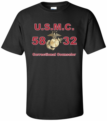 United States Marine Corps MOS 5832 Correctional Counselor Apparel