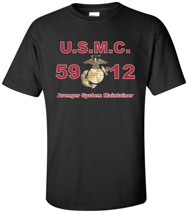 United States Marine Corps MOS 5912Avenger SystemMaintainer Apparel