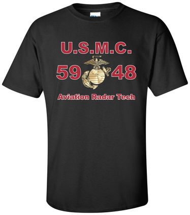 United States Marine Corps MOS 5948 AviationRadarTech Apparel