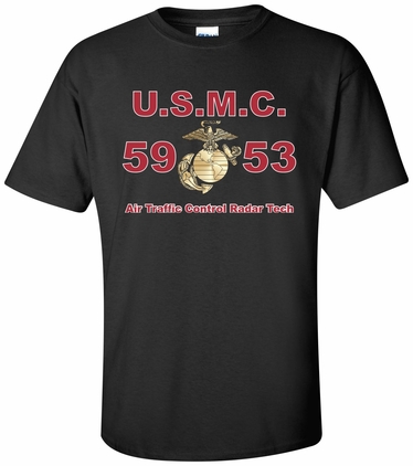 United States Marine Corps MOS 5953 Air Traffic Control Radar Tech Apparel