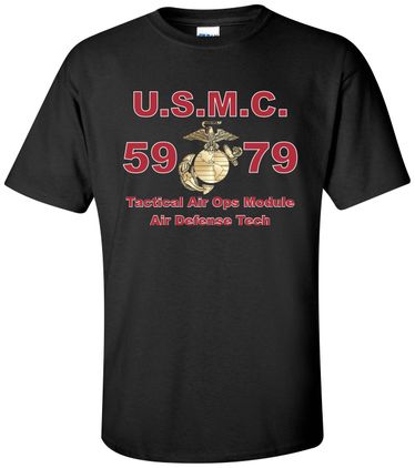 United States Marine Corps MOS 5979 Tactical Air Ops Module/Air Defense Tech Apparel