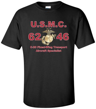 United States Marine Corps MOS 6246 C-20 Fixed-Wing Transport Aircraft Specialist Apparel