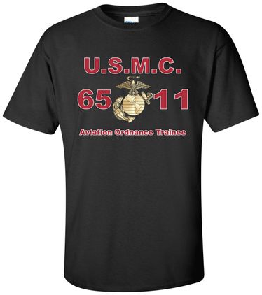 United States Marine Corps MOS 6511 Aviation Ordnance Trainee Apparel