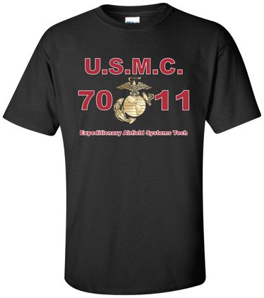 United States Marine Corps MOS 7011 Expeditionary Airfield Systems Tech Apparel