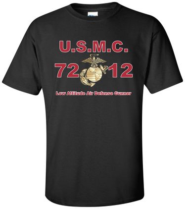 United States Marine Corps MOS 7212Low Altitude Air DefenseGunner Apparel