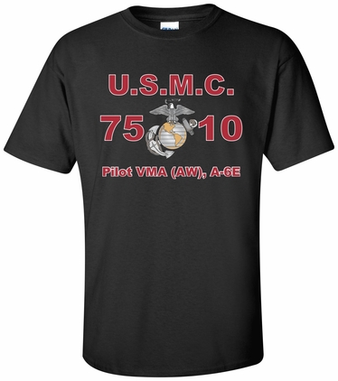 United States Marine Corps MOS 7510 Pilot VMA (AW),A-6E Apparel