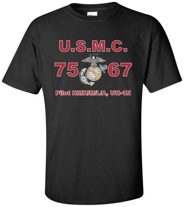 United States Marine Corps MOS 7567 Pilot HMH/M/L/A,UH-1N Apparel