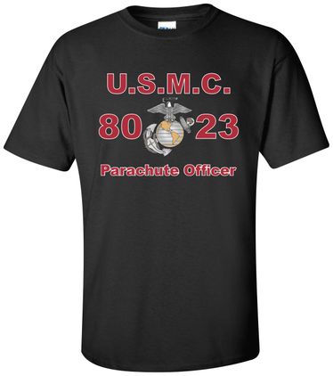 United States Marine Corps MOS 8023 Parachute Officer Apparel