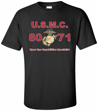 United States Marine Corps MOS 8071 Spec Ops Capabilities Specialist Apparel