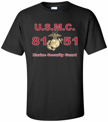 United States Marine Corps MOS 8151Marine Security Guard Apparel