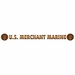 United States Merchant Marine Window Strip Decal