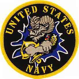 United States Naval Academy 3" Military Patch