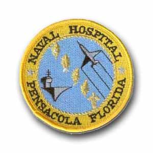 United States Naval Hospital Pensacola 3" Military Patch