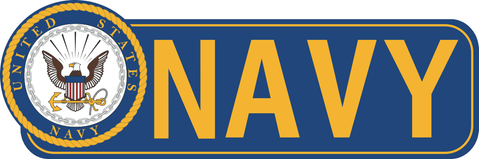 UNITED STATES NAVY  BUMPER STICKER