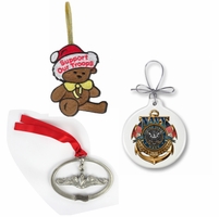 United States Navy Christmas Ornaments Thumbnail Illustration