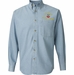 United States Navy Custom Embroidered Button Down Denim Shirt