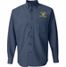 United States Navy Custom Embroidered Button Down Denim Shirt