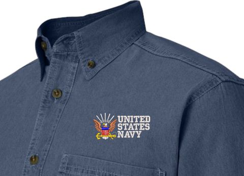 United States Navy Denim Shirt