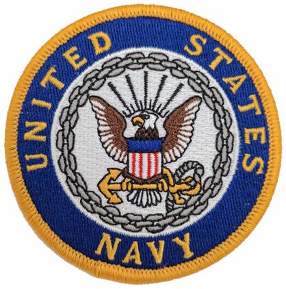 United States Navy Logo 3" Patch
