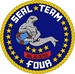 United States Navy Seal Team Four Decal