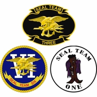 United States Navy Seal Team Patch Decals Stickers Thumbnail Illustration