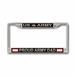 United States Proud Army Dad License Plate Frame with Two Blue Stars