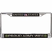United States Proud Army Wife License Plate Frame