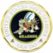 United States Seabee Warfare Challenge Coin