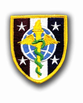 UNIVERSITY OF HEALTH AND SCIENCES 3" MILITARY PATCH